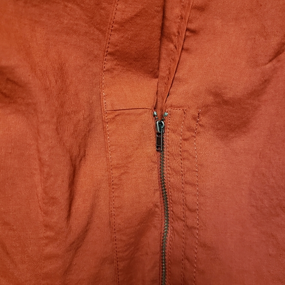 Eileen Fisher V neck zip up jacket - Picture 8 of 8
